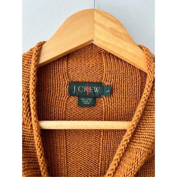 J. Crew Mustard Wool Sweater - Picture 4 of 5